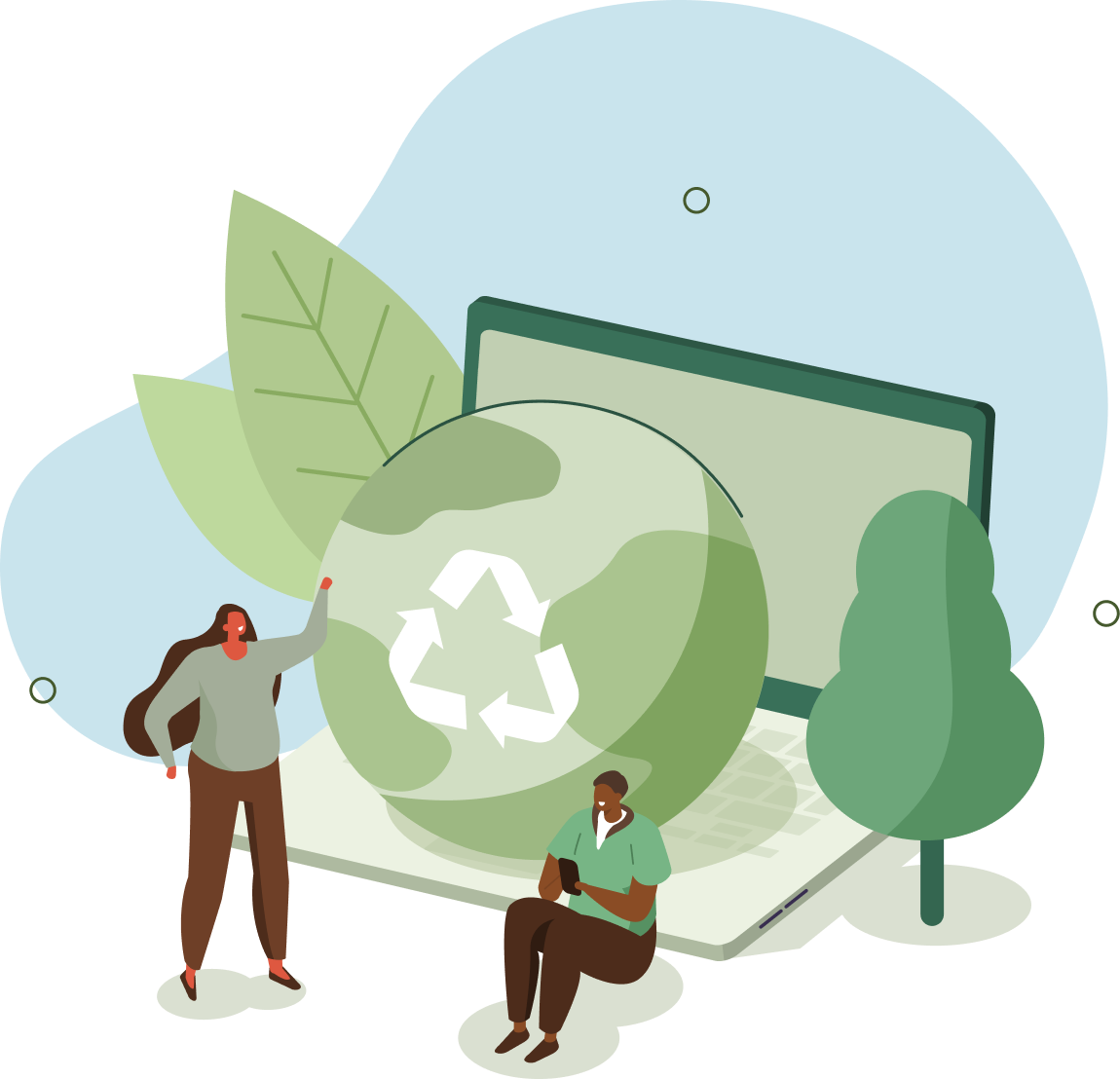 People & Human Rights Illustration